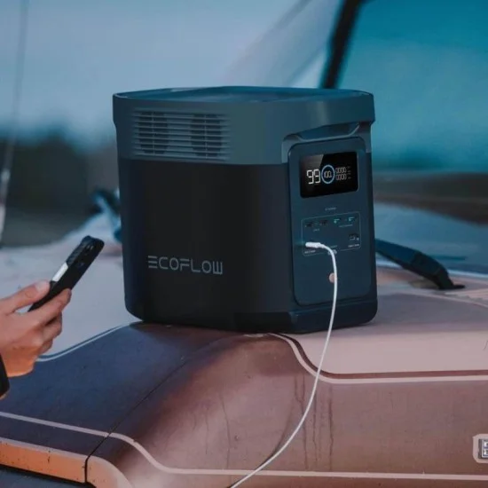 Ecoflow Delta 2 Portable Power Station 1024Wh, 1800W - Black